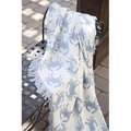 Manual Woodworkers & Weavers Manual Woodworkers & Weavers ATRBCB 50 x 60 in. Blue Crabs Rayon Throw Blanket ATRBCB